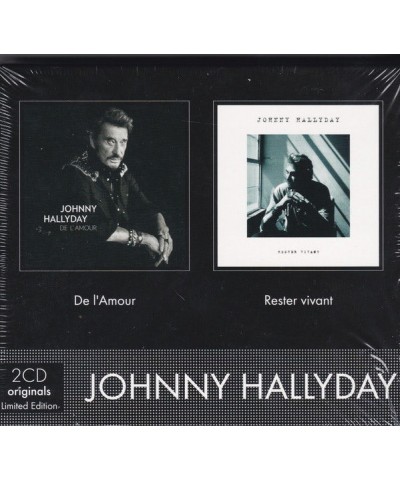 Johnny Hallyday DE L'AMOUR + RESTER VIVANT Vinyl Record $5.73 Vinyl