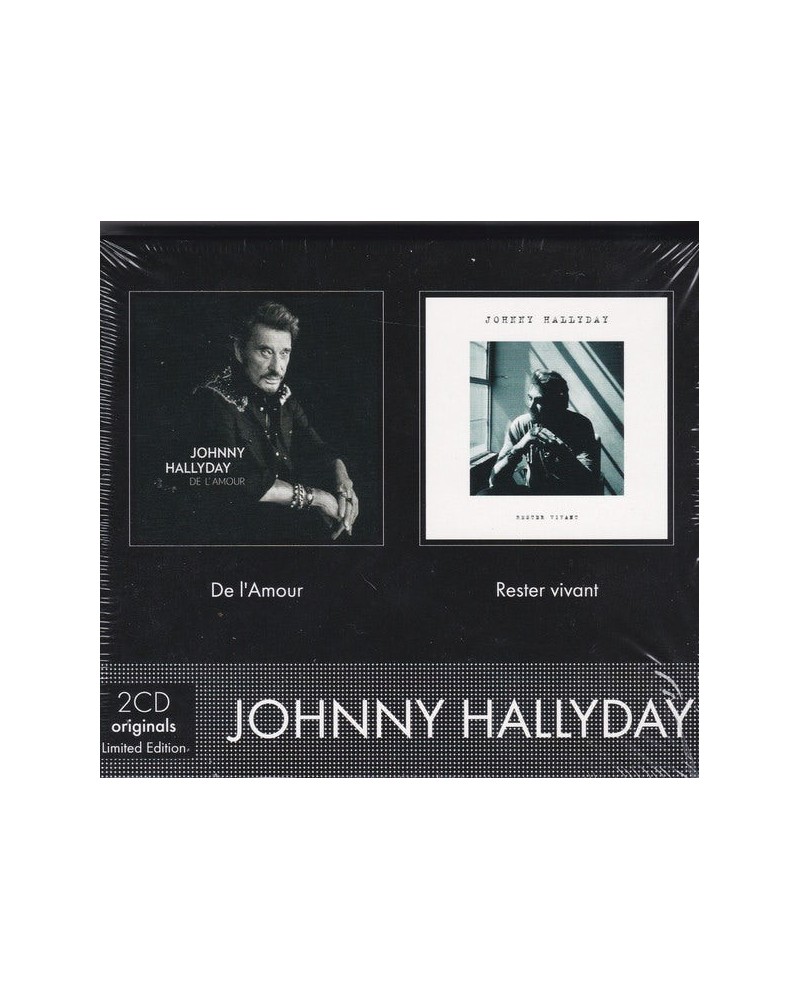 Johnny Hallyday DE L'AMOUR + RESTER VIVANT Vinyl Record $5.73 Vinyl