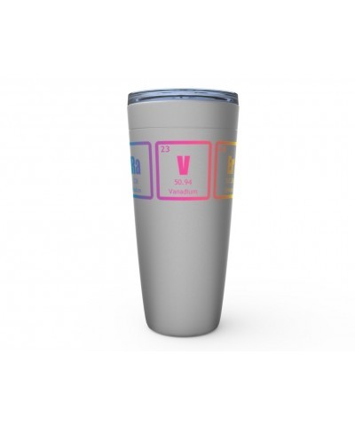 Music Life Viking Tumbler | Raver Periodic Table Ombre Design Tumbler $5.97 Drinkware