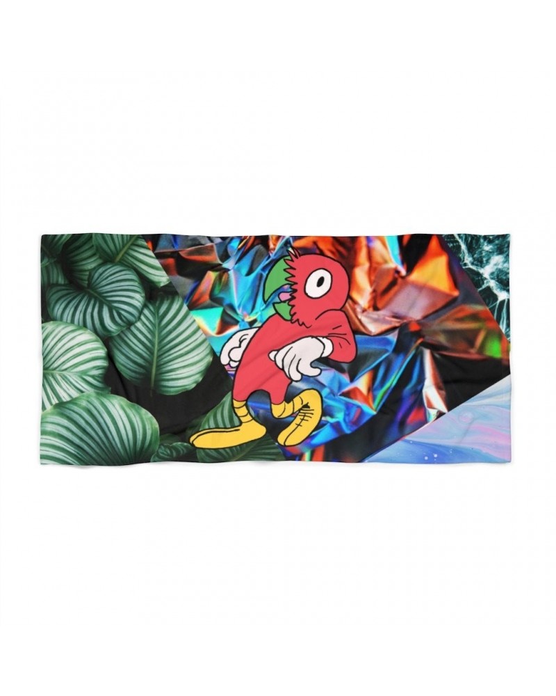 Eddie Island Beach Towel - Red Bird Collage $11.40 Towels