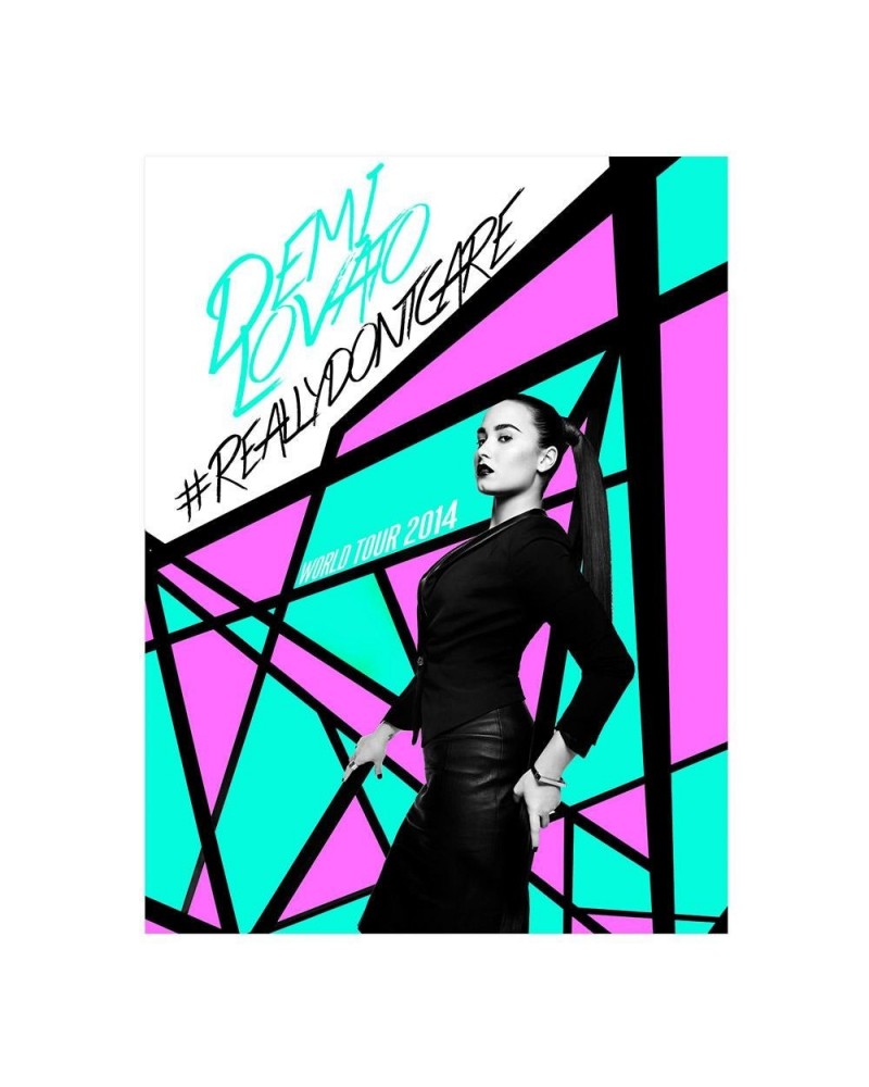 Demi Lovato REALLYDONTCARE Poster $7.81 Decor