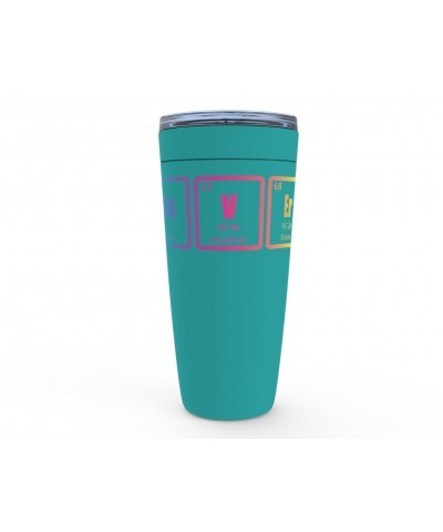 Music Life Viking Tumbler | Raver Periodic Table Ombre Design Tumbler $5.97 Drinkware