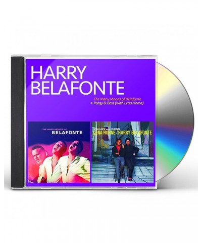 Harry Belafonte MAY MOODS OF BELAFONTE / PORGY & BESS (WITH LENA H CD $9.31 CD