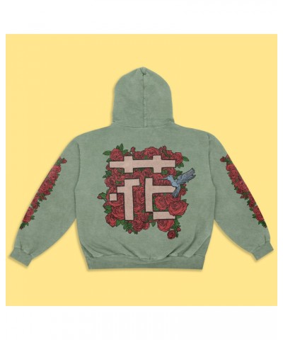 Johnny Stimson Flower Hoodie $11.24 Sweatshirts