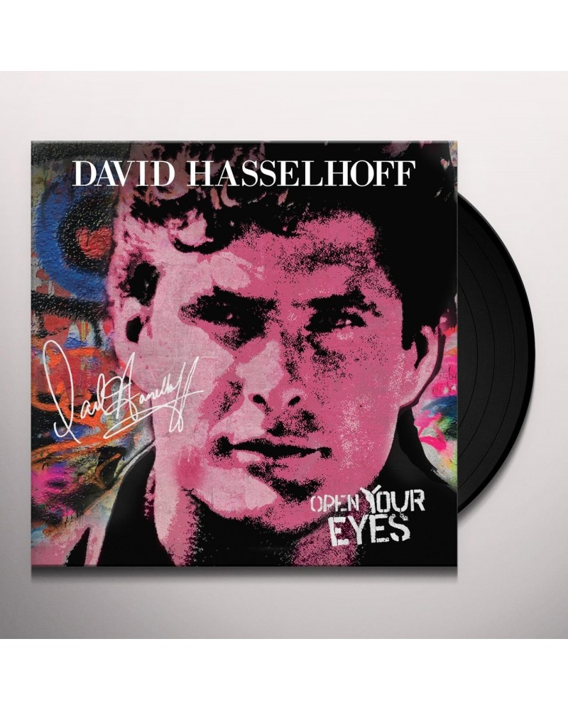 David Hasselhoff Open Your Eyes Vinyl Record $4.88 Vinyl