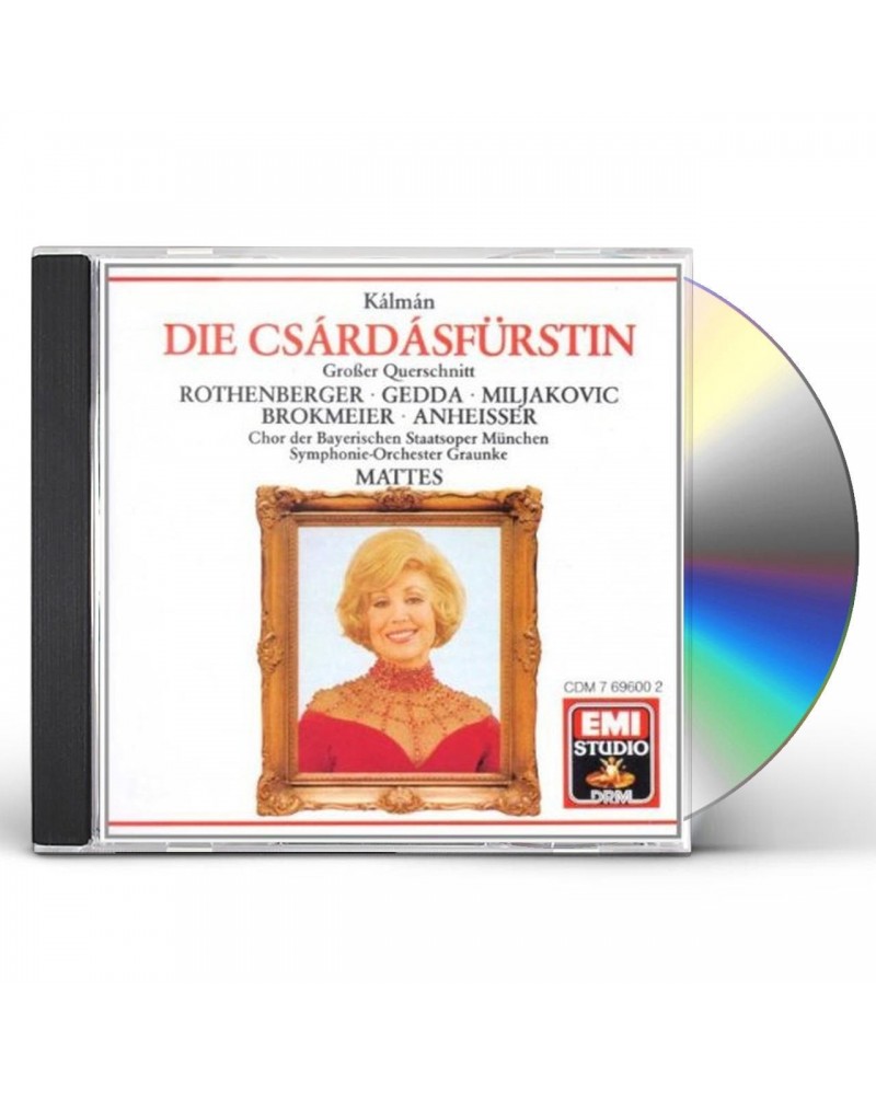 E. Kalman DIE CSARDASFUERSTIN CD $10.20 CD