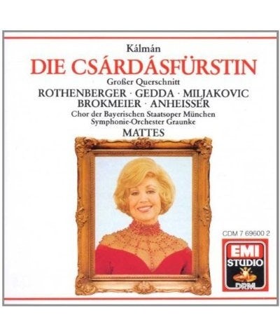 E. Kalman DIE CSARDASFUERSTIN CD $10.20 CD