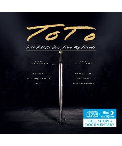 TOTO WITH A LITTLE HELP FROM MY FRIENDS Blu-ray $20.69 Videos