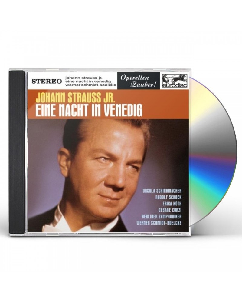 Werner Schmidt-Boelcke JOHANN STRAUSS JR.: EINE NACHT IN VENED CD $9.00 CD