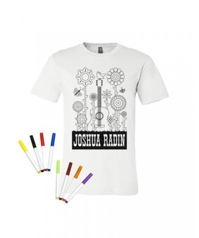 Joshua Radin Flower Guitar Decoratable Tee $6.28 Shirts