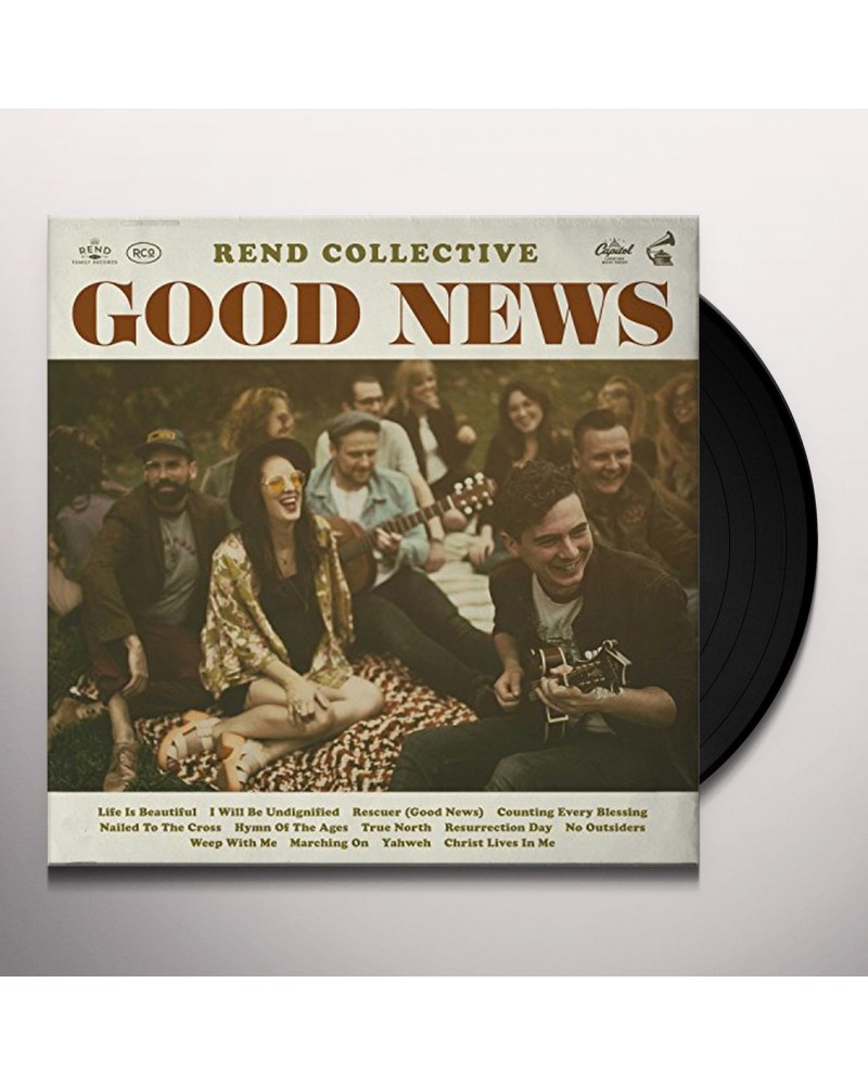 Rend Collective Good News Vinyl Record $6.57 Vinyl