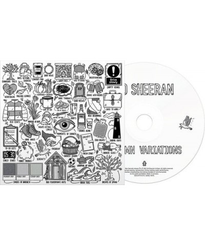 Ed Sheeran AUTUMN VARIATIONS CD $1.65 CD