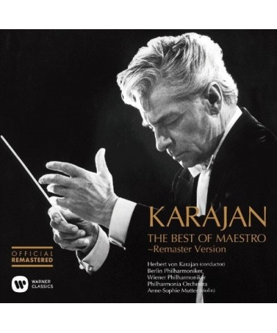 Herbert von Karajan BEST OF MAESTRO CD $12.25 CD