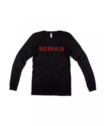 Lauren Daigle Behold Tour Black Long Sleeve T-shirt $13.63 Shirts