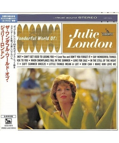 Julie London WONDERFUL WORLD OF CD $7.25 CD