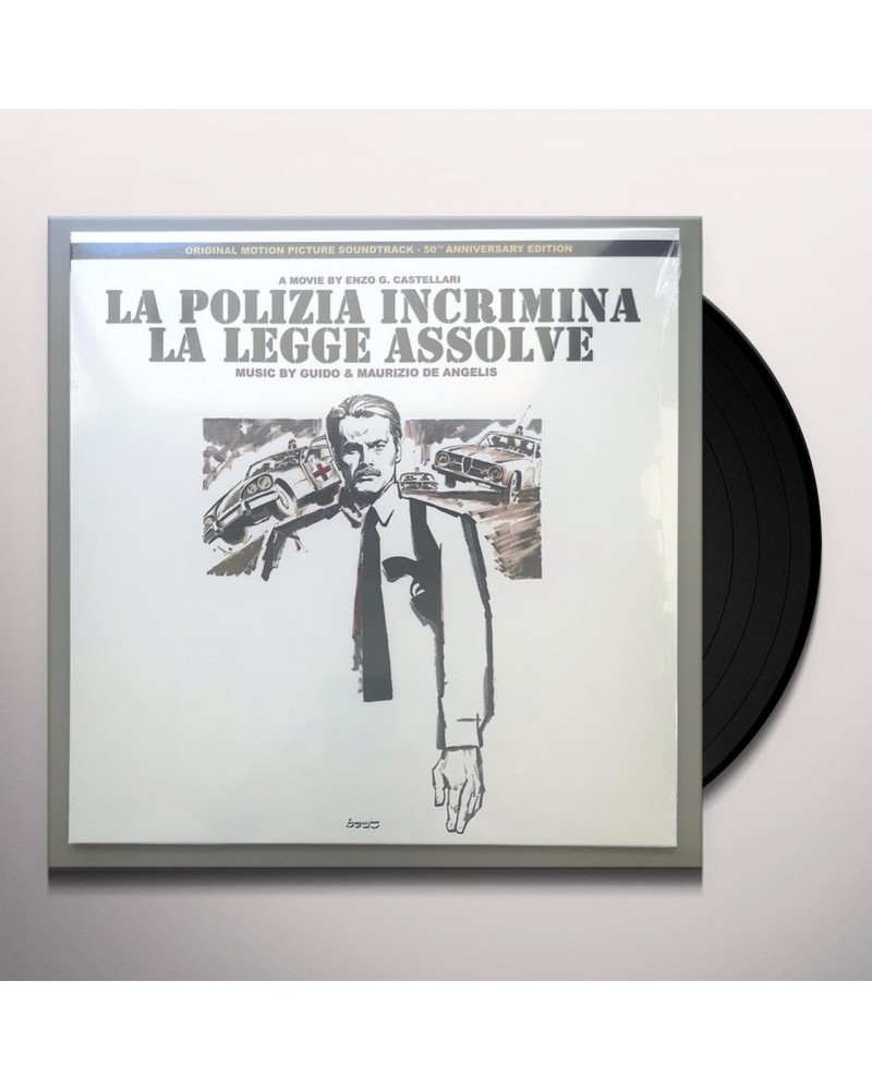 Guido & Maurizio De Angelis LA POLIZIA INCRIMINA LA LEGGE ASSOLVE: 50TH Vinyl Record $3.69 Vinyl