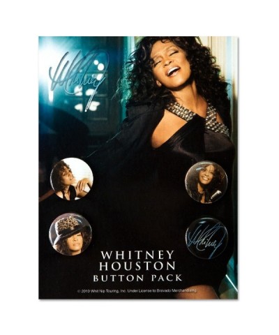 Whitney Houston Button Pack $12.23 Accessories