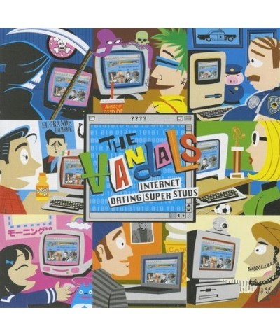 The Vandals INTERNET DATING SUPERSTUDS CD $11.75 CD