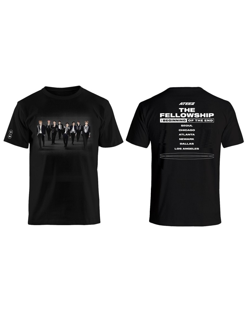 ATEEZ Group Members Photo Tour T-shirt $9.65 Shirts