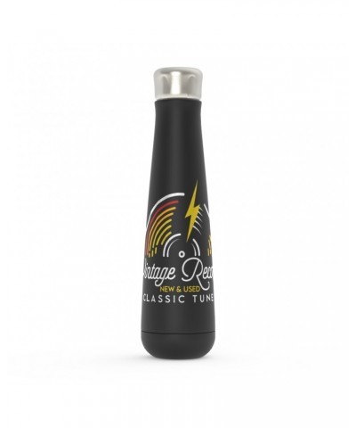 Music Life Water Bottle | Classic Vintage Records Water Bottle $3.00 Drinkware