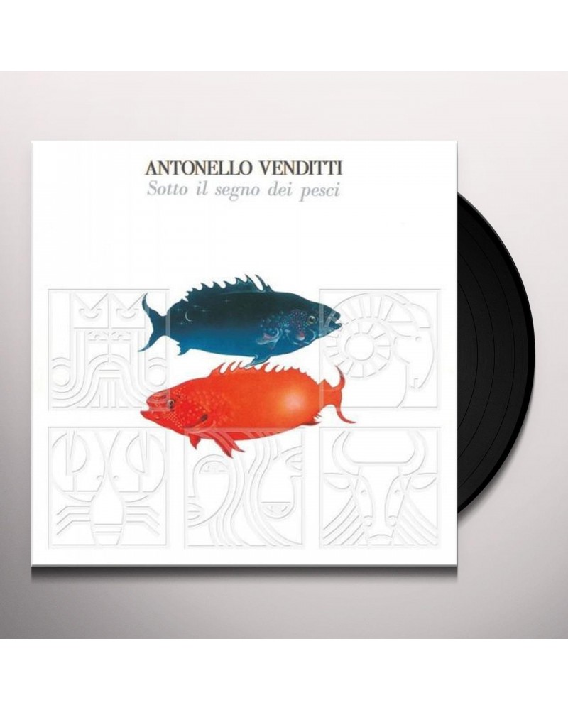 Antonello Venditti SOTTO IL SEGNO DEI PESCI 40TH ANNIVERSARY EDITION Vinyl Record $10.79 Vinyl