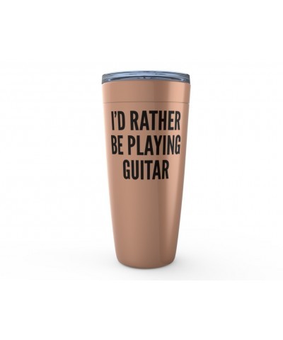 Music Life Viking Tumbler | I'd Rather Be Playing Guitar Tumbler $4.28 Drinkware