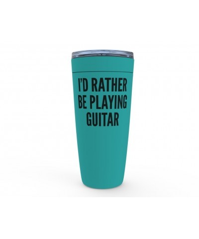 Music Life Viking Tumbler | I'd Rather Be Playing Guitar Tumbler $4.28 Drinkware