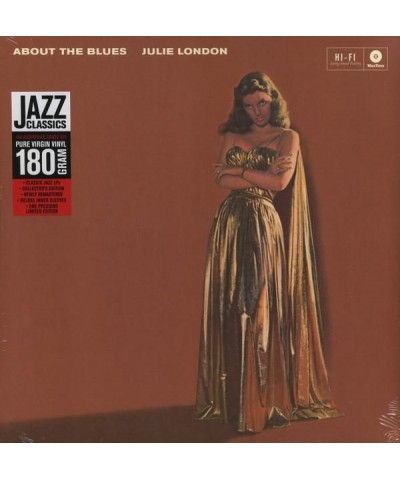 Julie London ABOUT THE BLUES (180G/DMM/4 BONUS TRACKS) Vinyl Record $13.25 Vinyl