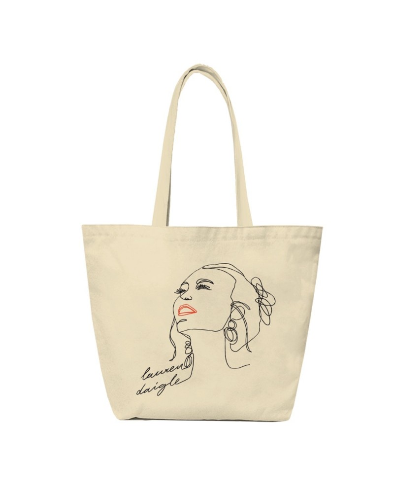 Lauren Daigle Illustrated Tote Bag $11.05 Bags