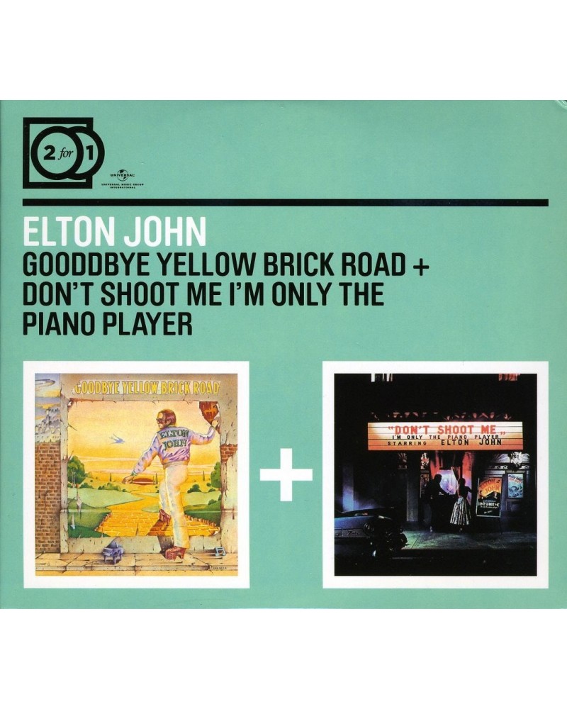 Elton John GOODBYE YELLOW BRICK ROAD/DON'T SHOOT ME I'M ONLY CD $12.91 CD