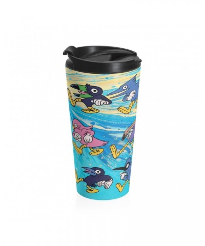 Eddie Island Stainless Steel Travel Mug - Birds Tie Dye $8.58 Drinkware