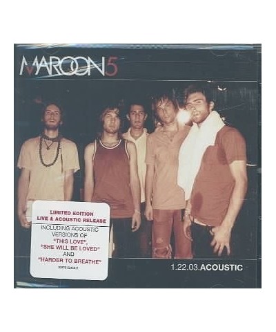 Maroon 5 1.22.03 Acoustic CD $9.35 CD