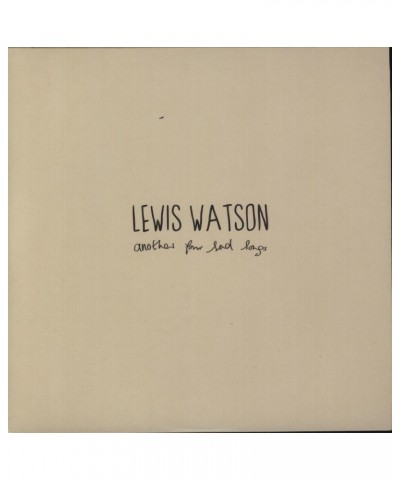 Lewis Watson ANOTHER FOUR SAD SONGS Vinyl Record - UK Release $16.88 Vinyl