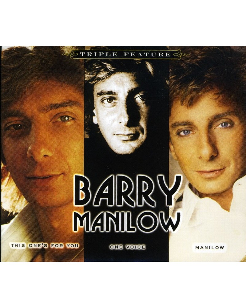 Barry Manilow TRIPLE FEATURE CD $12.70 CD