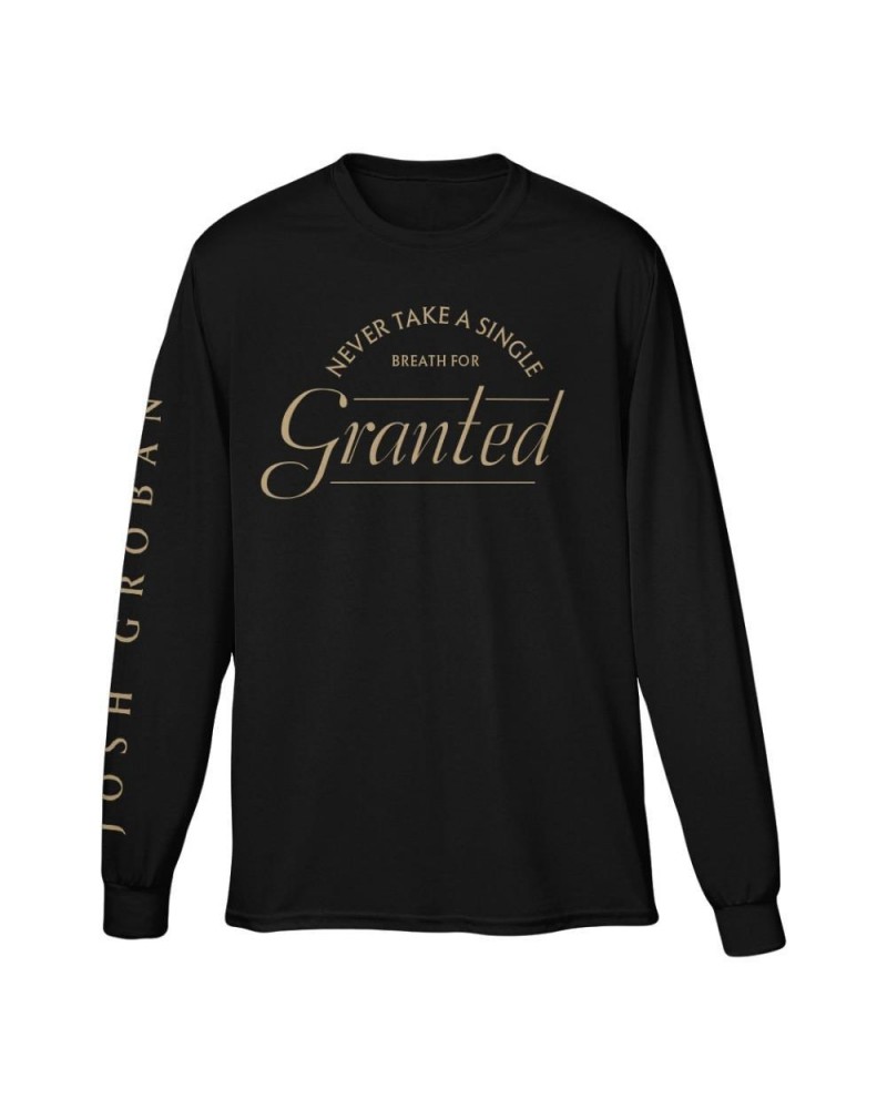 Josh Groban Granted Long Sleeve Tee $6.57 Shirts