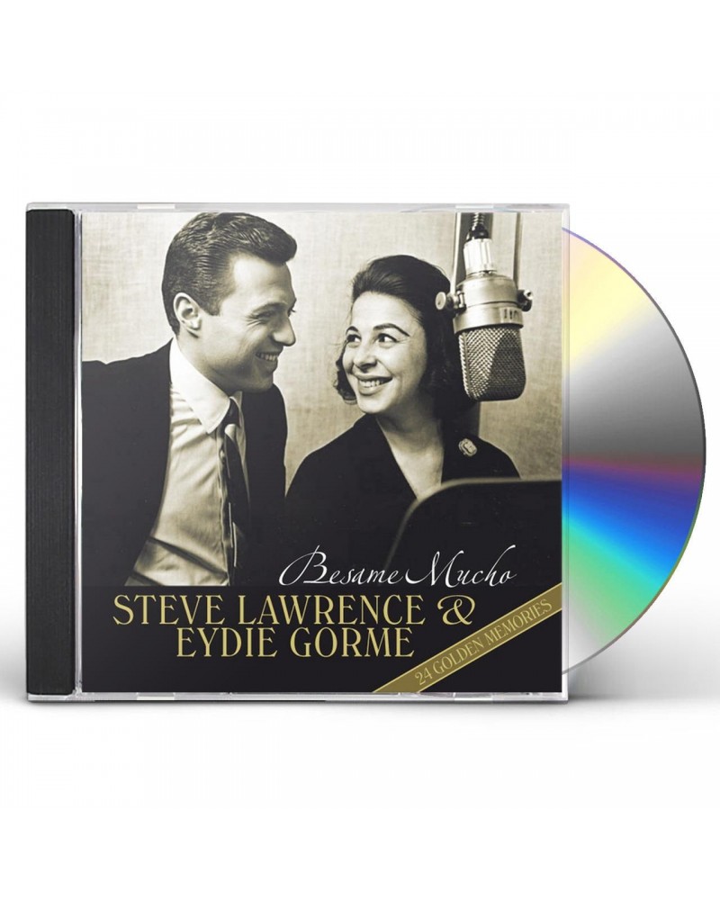 Steve Lawrence & Eydie Gorme BESAME MUCHO - 24 GOLDEN MEMORIES CD $10.65 CD