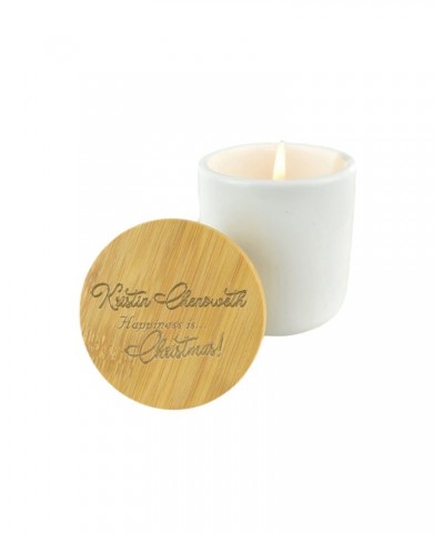 Kristin Chenoweth "HAPPINESS is...Christmas!" Matara Spice Soy Candle $5.55 Decor