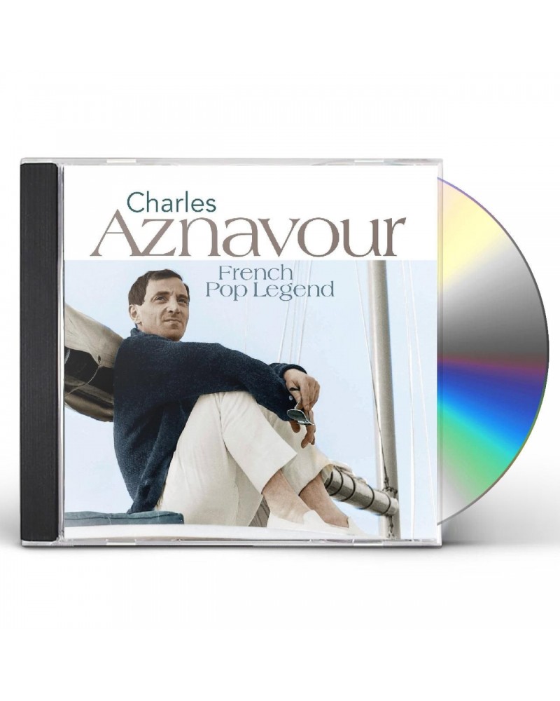 Charles Aznavour FRENCH POP LEGEND CD $8.28 CD