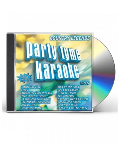 Party Tyme Karaoke Country Legends 1 (16-song CD+G) CD $11.06 CD