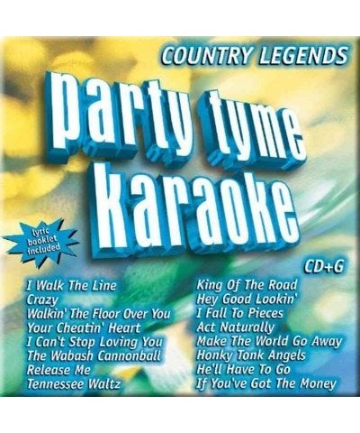 Party Tyme Karaoke Country Legends 1 (16-song CD+G) CD $11.06 CD