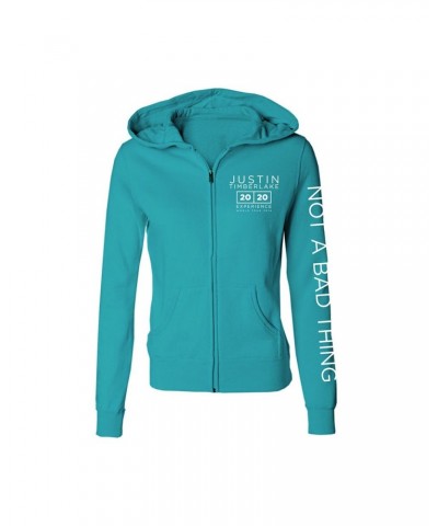 Justin Timberlake Teal 20/20 Experience Hoodie $7.29 Sweatshirts