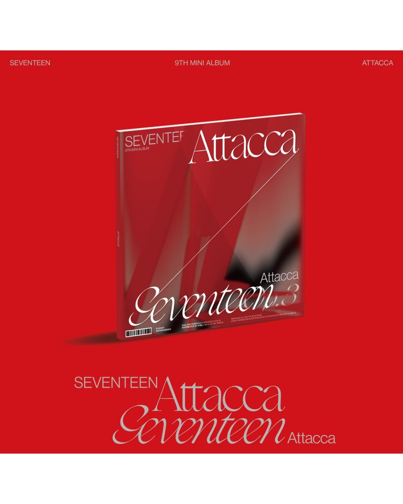 SEVENTEEN 9TH MINI ALBUM ATTACCA (OP.3) CD $11.18 CD