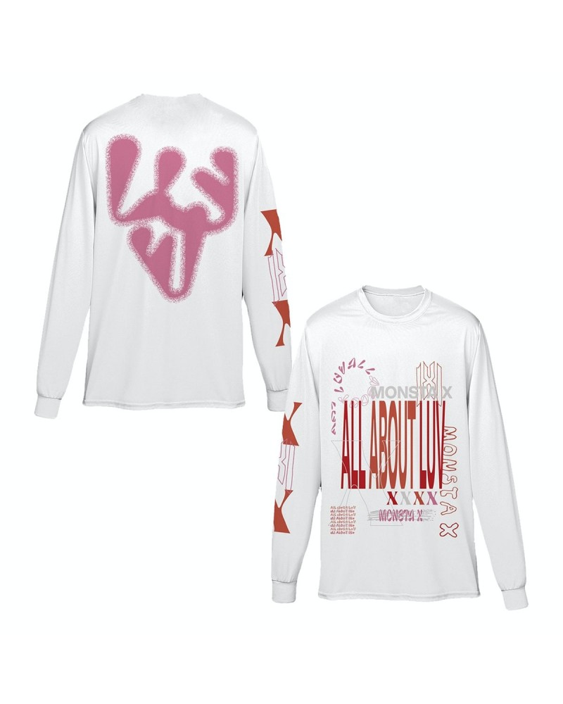 MONSTA X All About Luv Long-Sleeve T-Shirt $3.00 Shirts