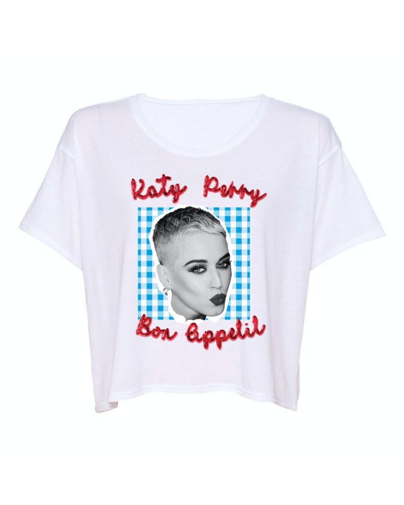 Katy Perry Katy Appetite White Fashion T-Shirt $7.06 Shirts