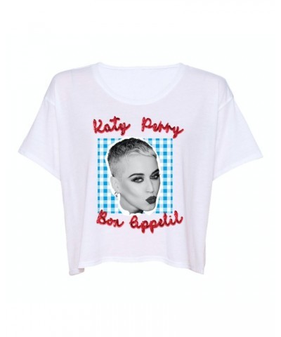 Katy Perry Katy Appetite White Fashion T-Shirt $7.06 Shirts