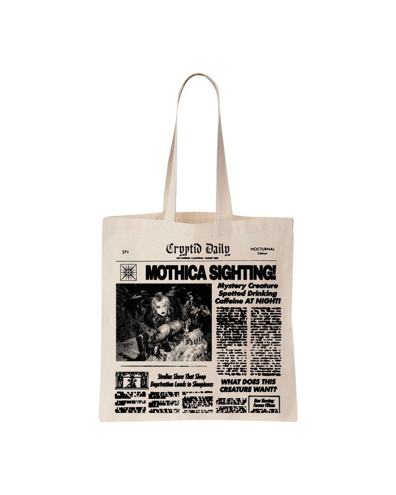 MOTHICA Cryptid Daily Natural Tote $6.93 Bags