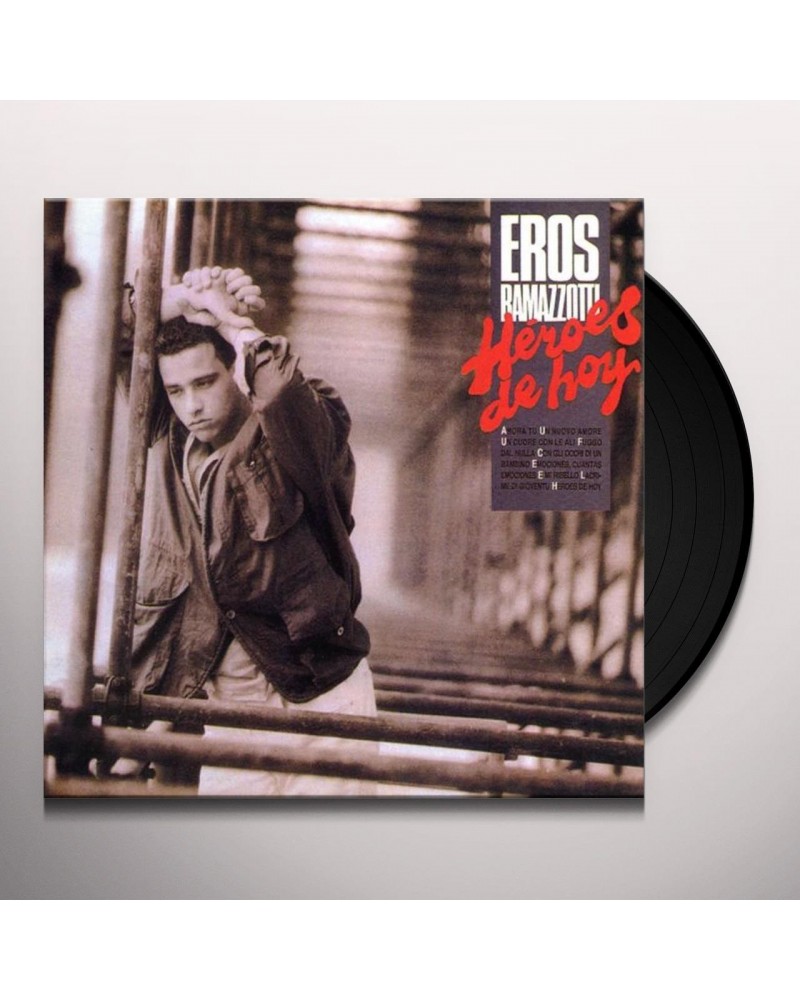 Eros Ramazzotti Heroes De Hoy Vinyl Record $20.13 Vinyl