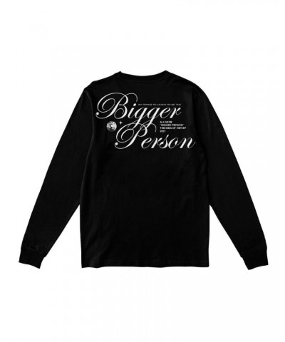 Ali Gatie Bigger Person Long Sleeve T-Shirt $8.22 Shirts