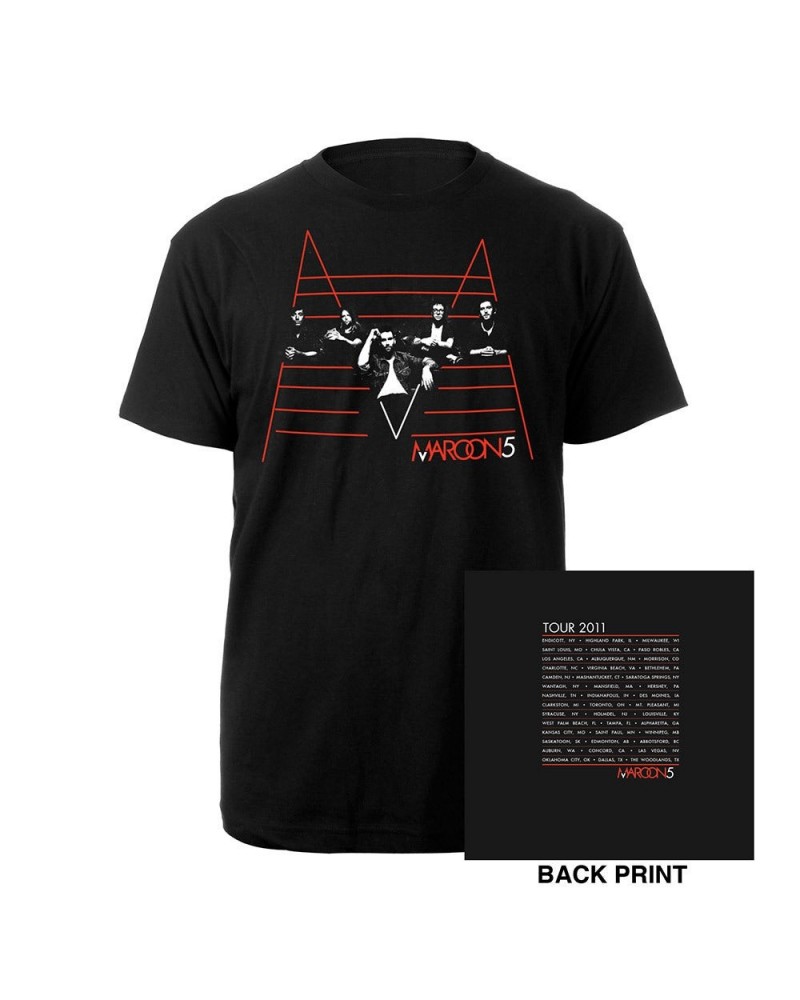 Maroon 5 Official 2011 Summer Tour Tee $15.37 Shirts