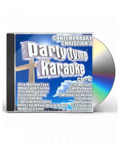 Party Tyme Karaoke Contemporary Christian 3 (16-song CD+G) CD $7.40 CD